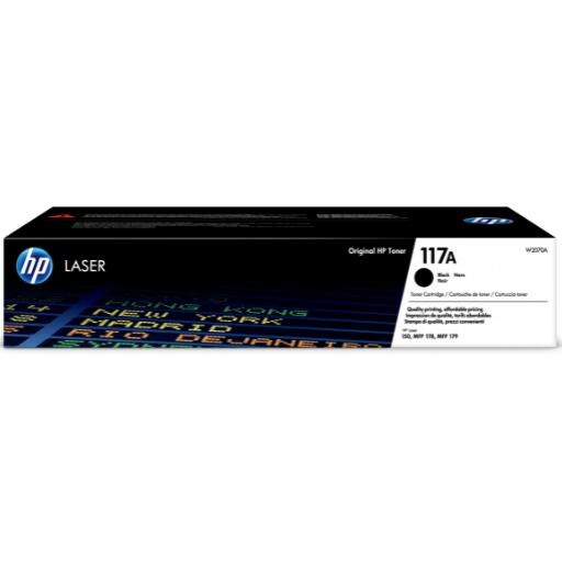 HP 117A Noir (W2070A) - Toner HP LaserJet d'origine