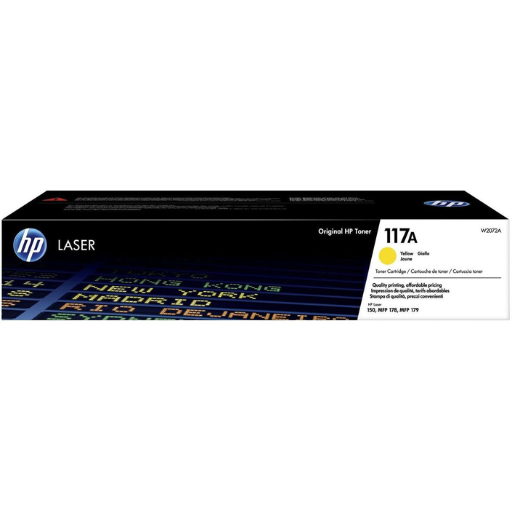 HP 117A Cyan (W2071A) - Toner HP LaserJet d'origine