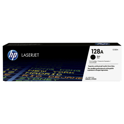 HP 128A Noir (CE320A) - Toner HP LaserJet d'origine