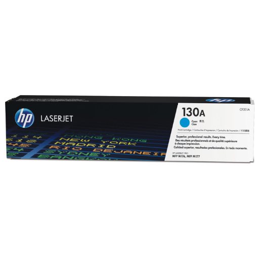 HP 130A Cyan (CF351A) - Toner HP LaserJet d'origine