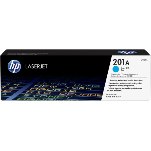 HP 201A Cyan (CF401A) - Toner HP LaserJet d'origine