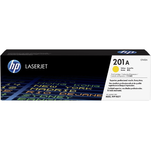 HP 201A Jaune (CF402A) - Toner HP LaserJet d'origine