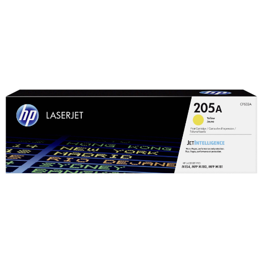 HP 205A Jaune (CF532A) - Toner HP LaserJet d'origine