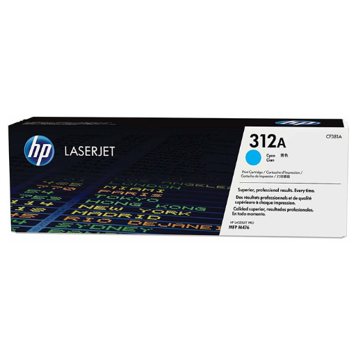 HP 312A Cyan (CF381A) - Toner HP LaserJet d'origine