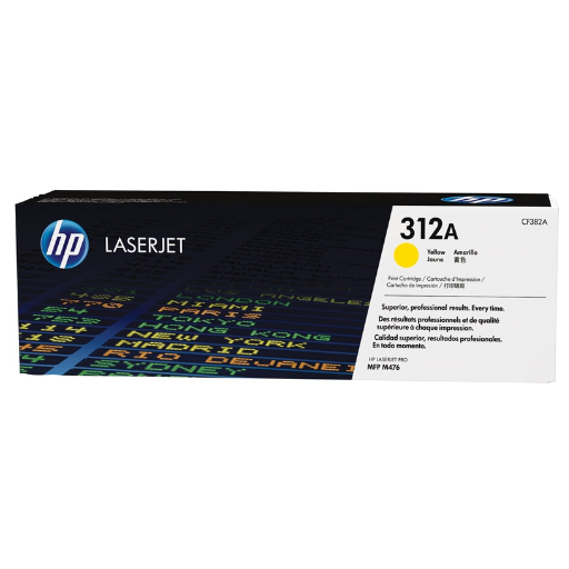 HP 312A Cyan (CF381A) - Toner HP LaserJet d'origine