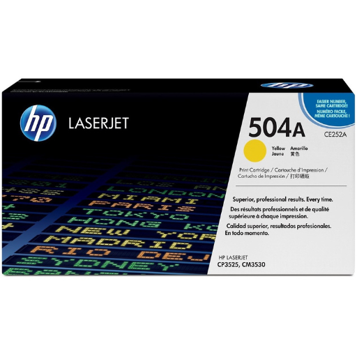 HP 504A Cyan (CE251A) - Toner HP LaserJet d'origine