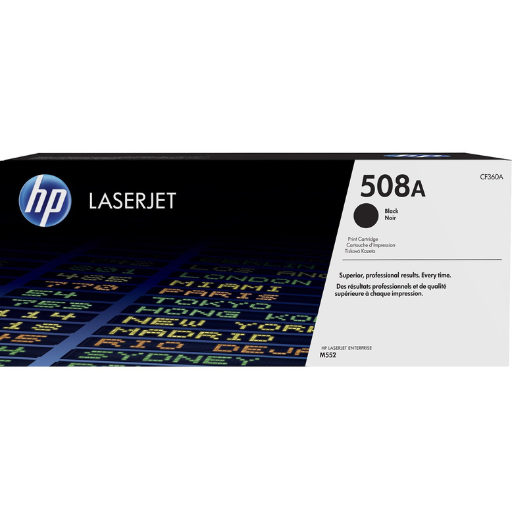 HP 508A Noir (CF360A) - Toner HP LaserJet d'origine