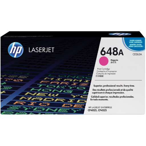 HP 648A Cyan (CE261A) - Toner HP LaserJet d'origine