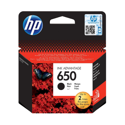 HP 650 trois couleurs - Cartouche d'encre HP d'origine (CZ102AE)