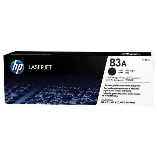 HP 83A Noir (CF283A) - Toner HP LaserJet d'origine