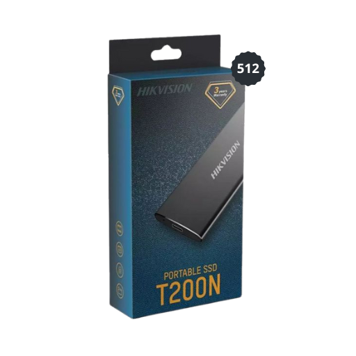 Disque dur portable SSD Hikvision T200N 512 Go (HS-ESSD-T200N-512G)