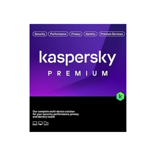 Kaspersky Premium (équivalent à Total Security) - 5 Postes / 1 an (KL10478BEFS-SLIMMAG)