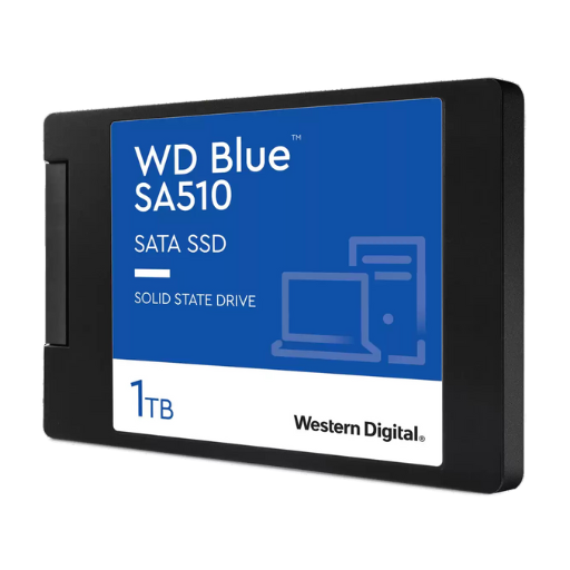 Disque dur interne WD Blue SSD 1024Go 2.5" SA510 SATA (WDS100T3B0A)